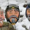 Skifahrer-